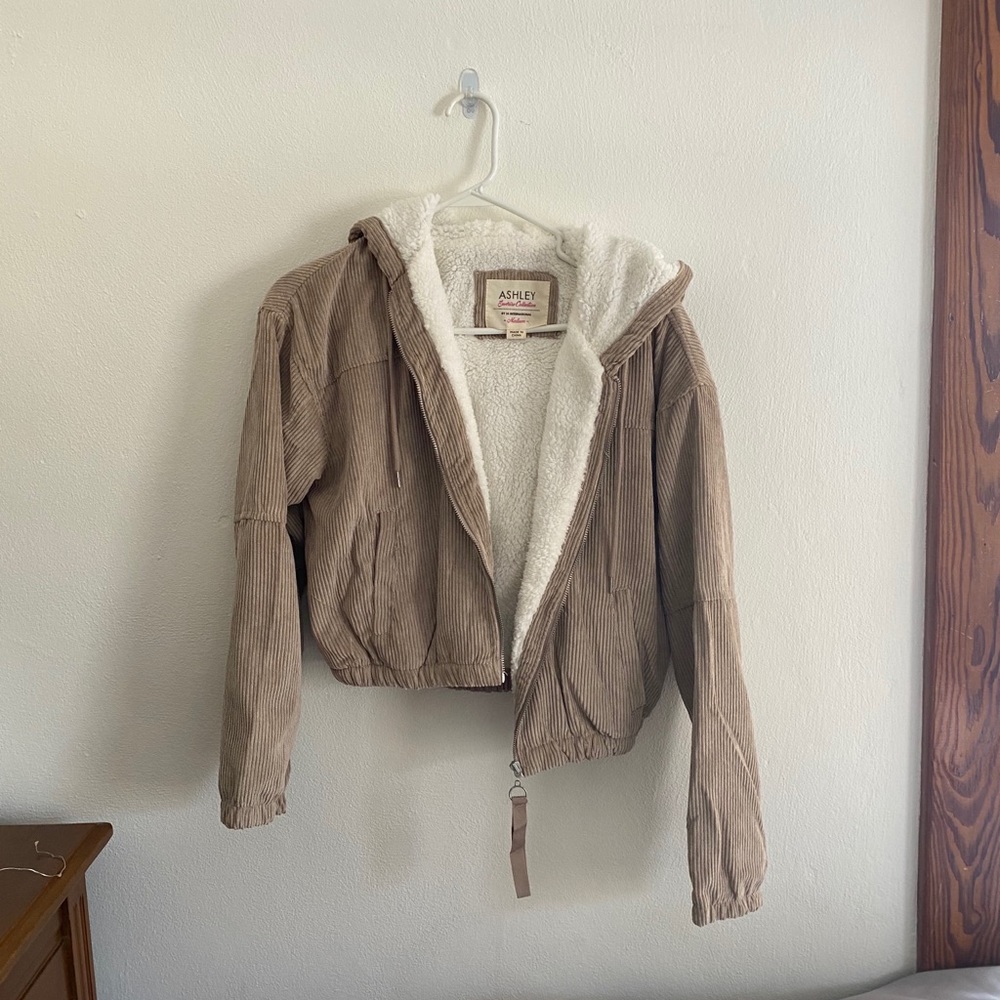 Sherpa and Corduroy Jacket